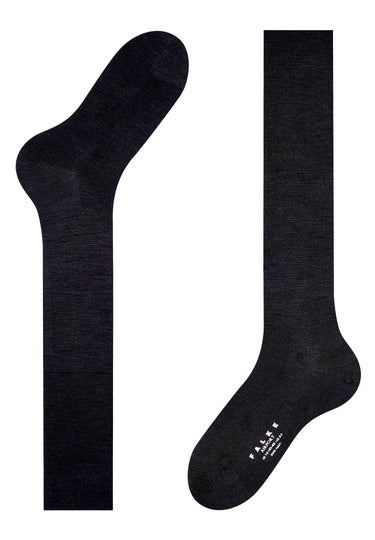 Airport Men's Airport Knee-High Sock With Wool On The Outs | Moonshine Tiles 15435-3000